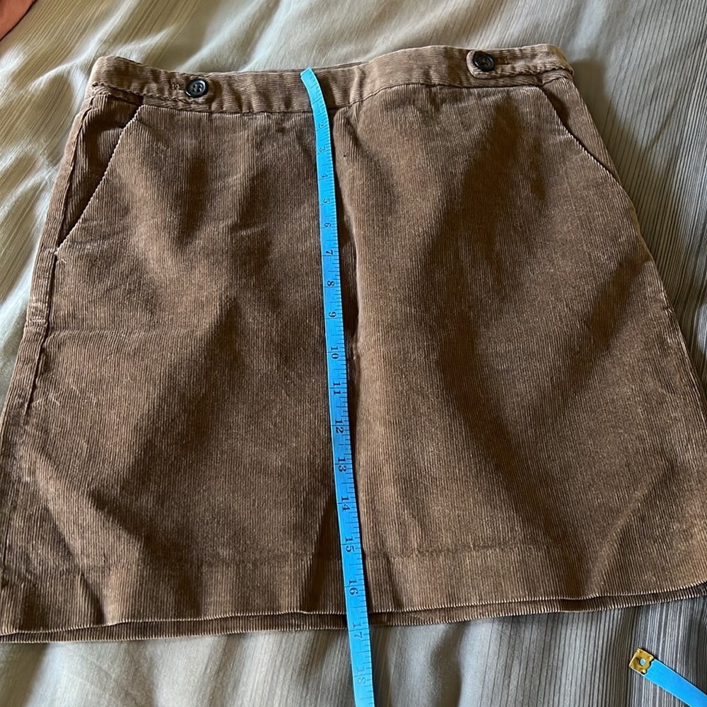 Banana Republic Brown Corduroy Mini Skirt - Picture 6 of 8